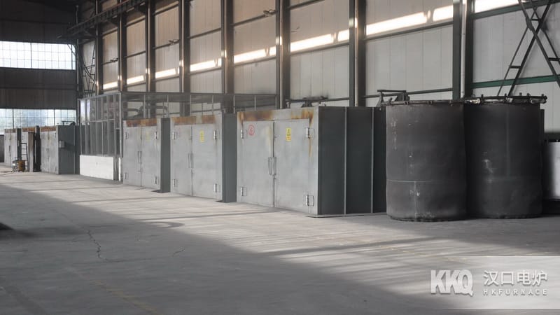 河南投产的水口烘干炉客户现场